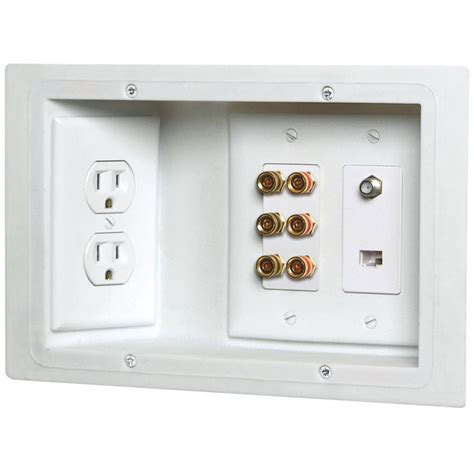 audio video electrical boxes|Wall Plates .